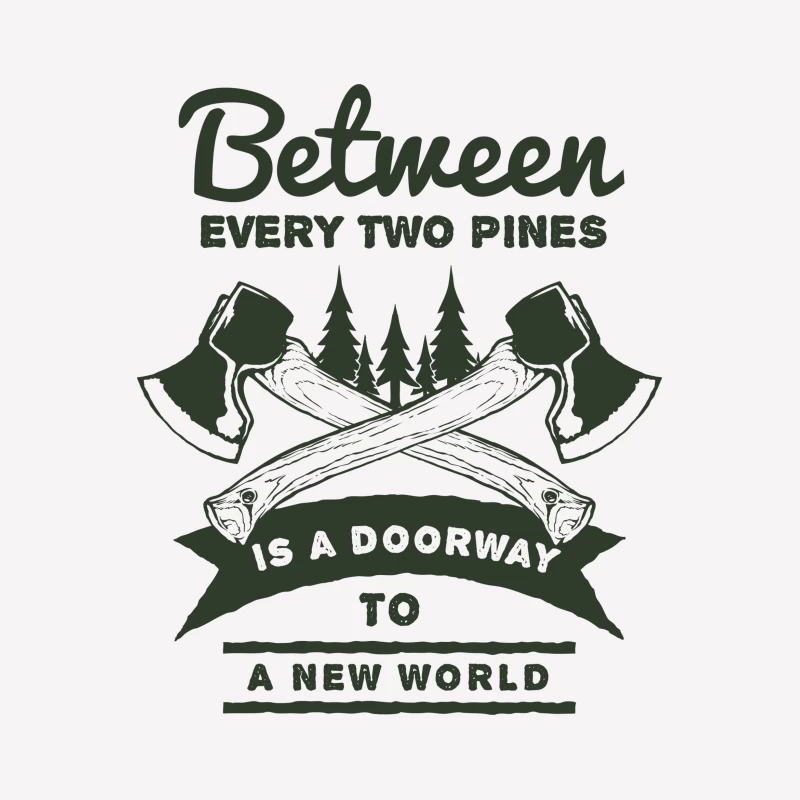 Nature et aventure entre les pins Femme T-Shirt