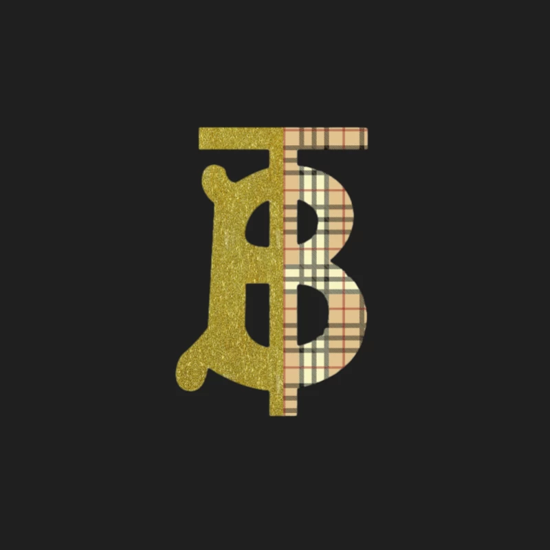 Glitzerndes Alphabet-Design Herren Tanktops