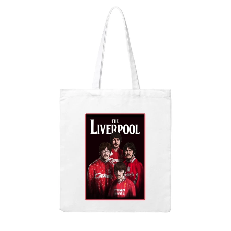 Liverpool/Beatles Mashup Cotton Tote Bag