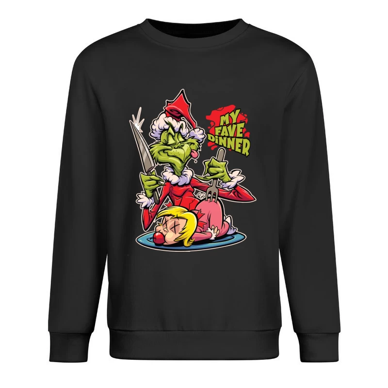 graphic design Male Pullover Sweatshirt