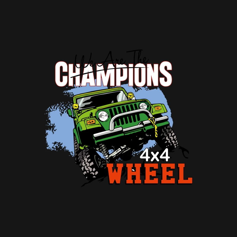 Geländeabenteuer mit 4x4 Fahrzeug Herren Langarm T-Shirt