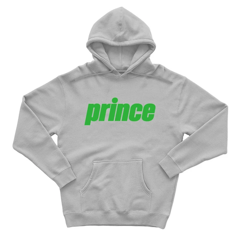 Prince Sports Brand Green Logo Male Pullover Hoodie