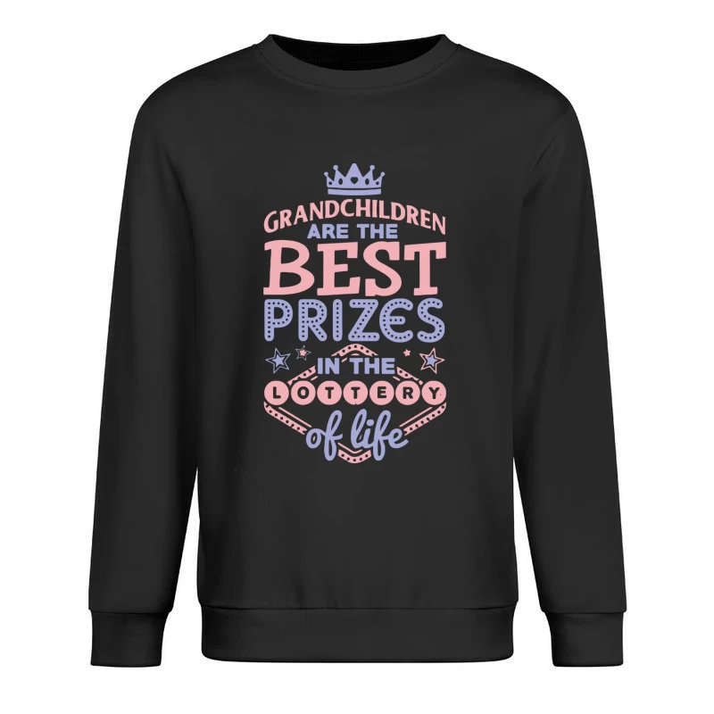 Les petits-enfants, le meilleur prix de la vie Homme Sweat-shirt à enfiler