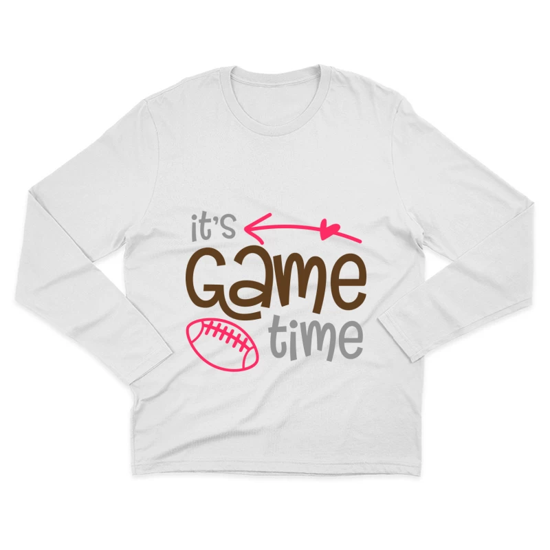 C'est l'heure du jeu ! Homme Manches Longues T-Shirt