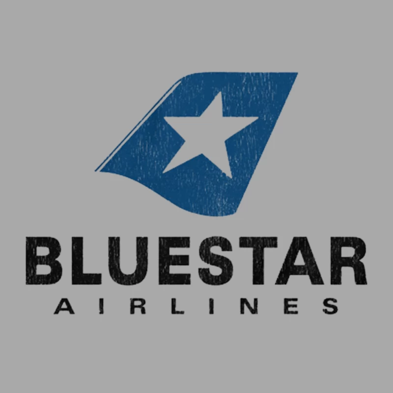 BlueStar Airlines 2 Male Pullover Hoodie