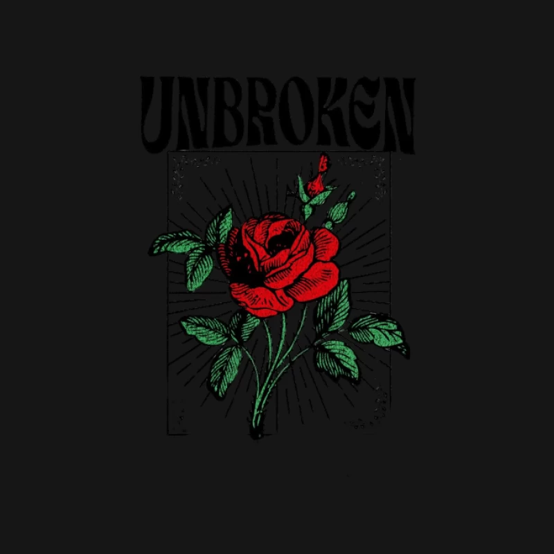 Ungebrochene Schönheit der Rose Herren T-Shirt