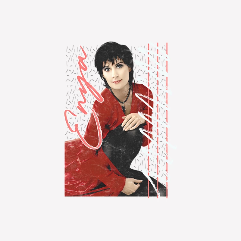 Enya  90s Style Retro Design Female T-Shirt