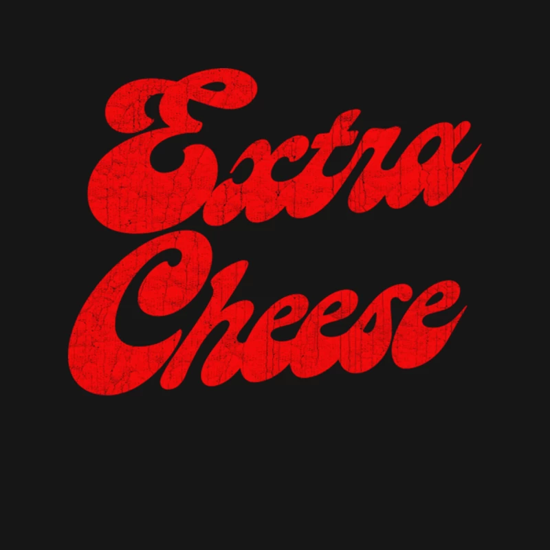 Extra Cheese - 70s Retro Aesthetic Mouse Pad