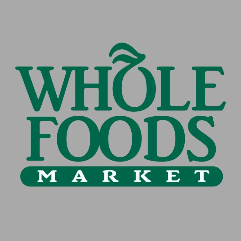 Whole Foods Market Green Corporate Logo Female Pullover Hoodie