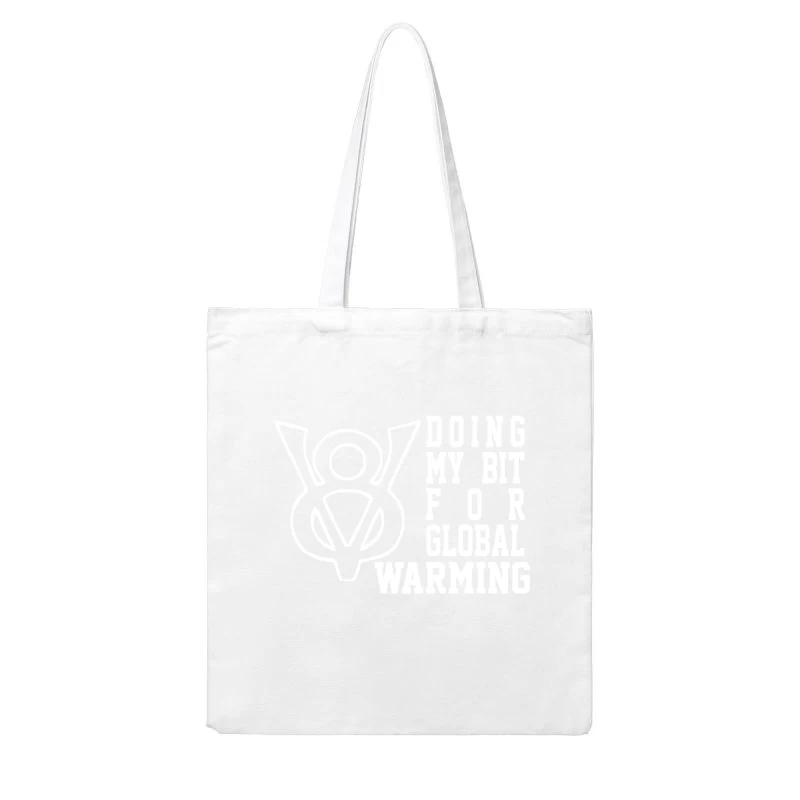 V8 Global Warming Funny environment top gear clarkson cars rev Cotton Tote Bag