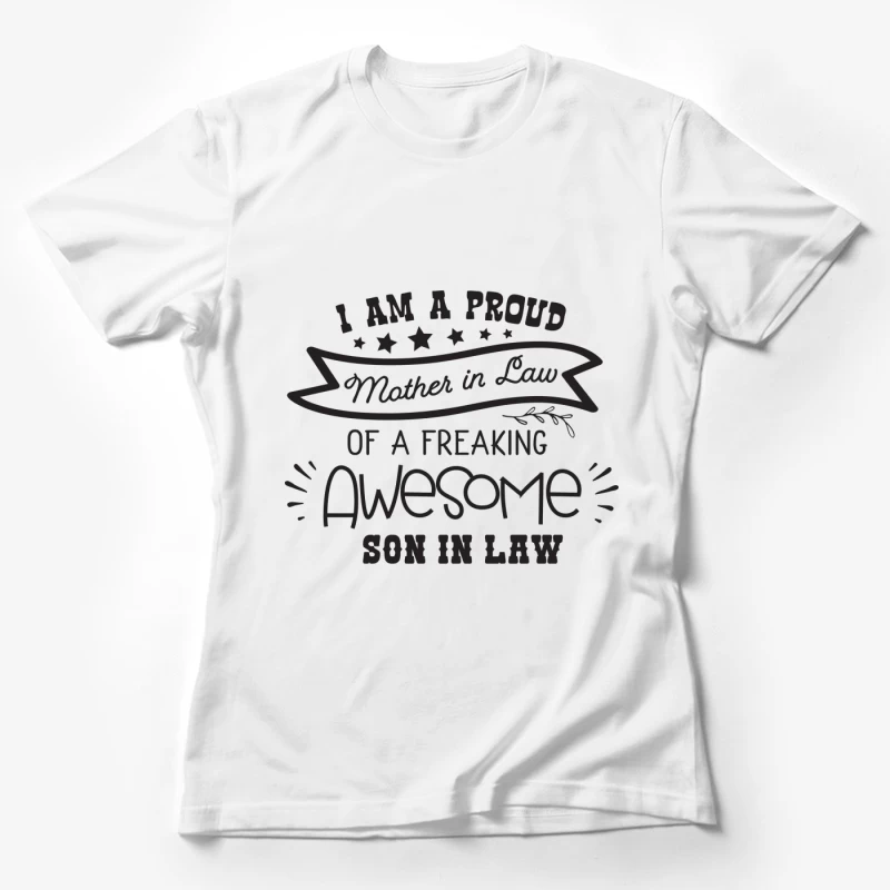Fière belle-mère avec un gendre génial Femme T-Shirt