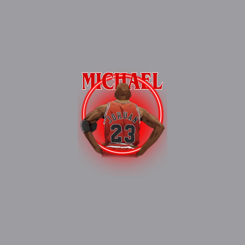 Michael Jordan Basketball Animation Desk Mat