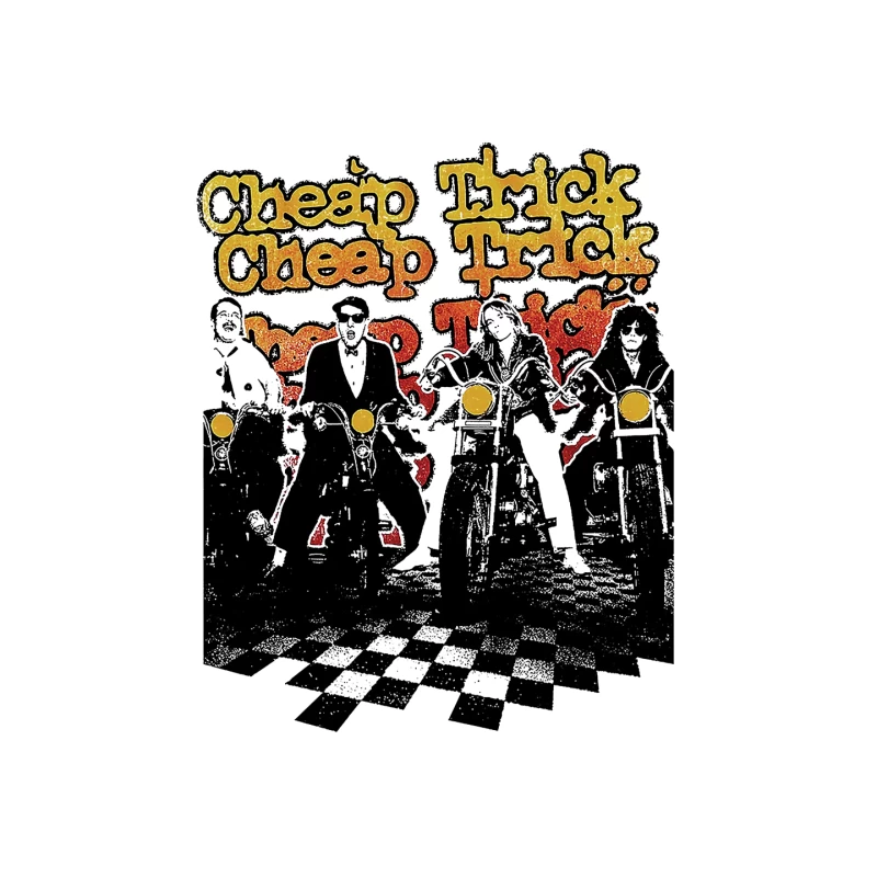 Cheap Trick Motorcycles Mouse Pad