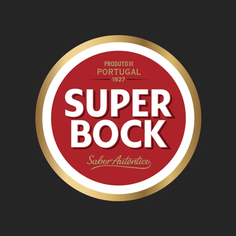 Super Bock Portuguese Beer Brand Logo Design from 1927 Male Pullover Sweatshirt