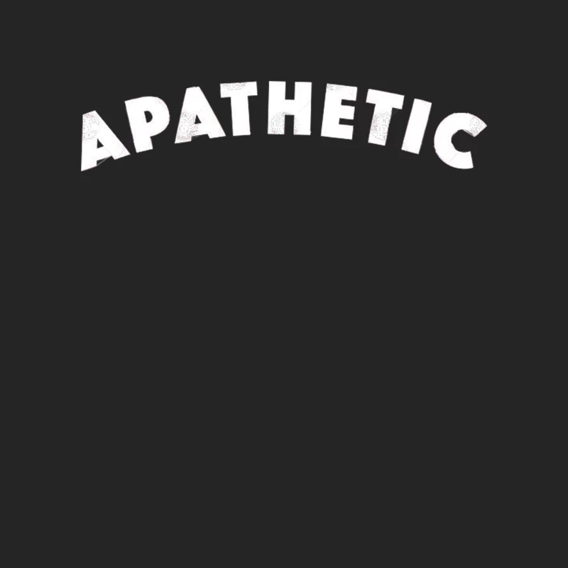 APATHETIC APATHETIC Male Pullover Sweatshirt
