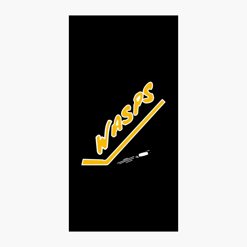 Wasp Logo Design iPhone Case