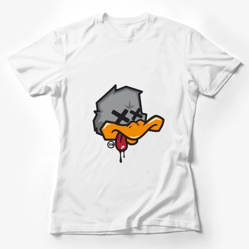 Lustiges Enten-Design Damen T-Shirt