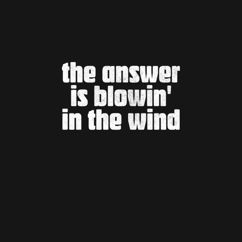 Blowin_ In The Wind  Bob Dylan Fan Art Design Desk Mat