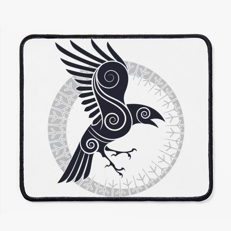 Raven of the Ancient Skies Mouse Pad