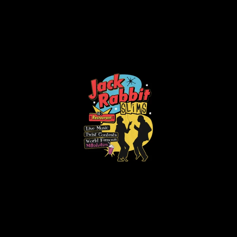 Jack Rabbit Slim's Retro 2 iPhone Case