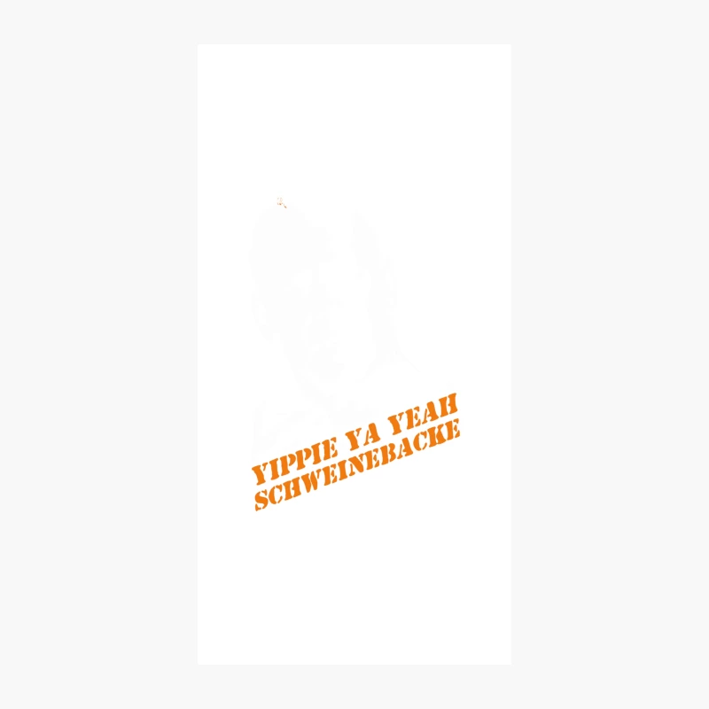 Yippie Ya Yeah Schweinebacke Die Hard iPhone Case