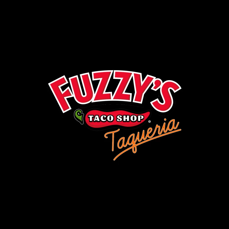 Fuzzy's Taco Shop Taqueria Restaurant Logo Travel Mug