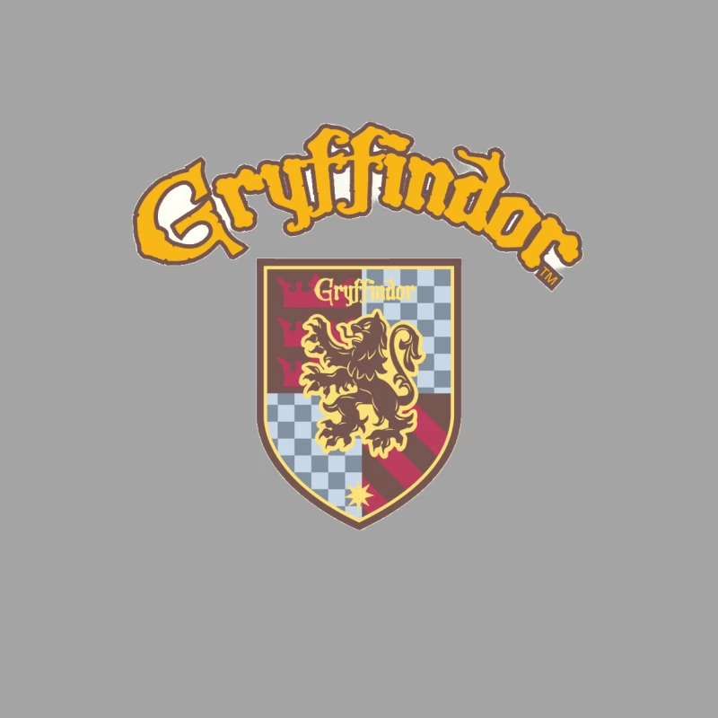Gryffindor Wappen Design Herren T-Shirt