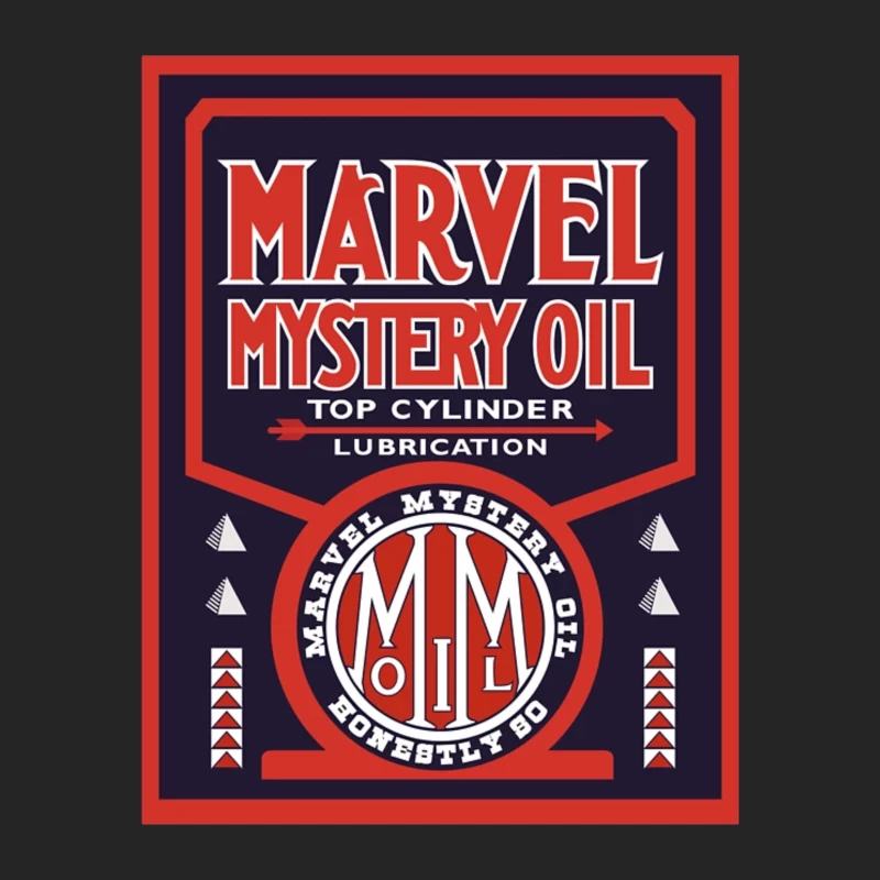 Vintage Marvel Mystery Oil Automotive Lubricant Advertisement Poster Female Pullover Sweatshirt