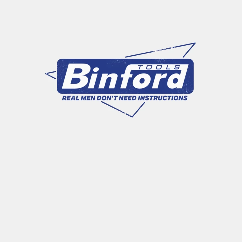 Binford Tools Vintage Logo with Masculine Marketing Slogan Male Tank Top