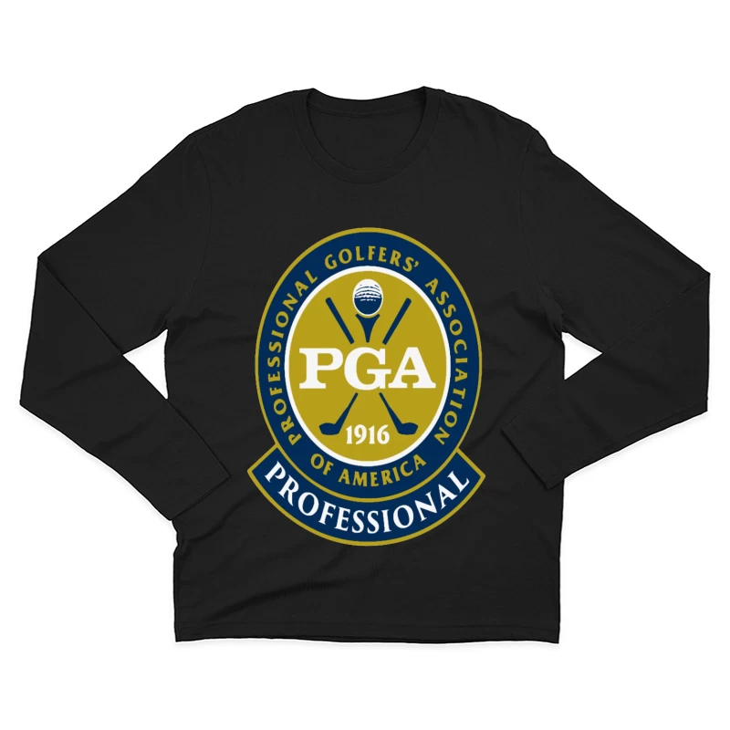 Professional Golfers' Association of America (PGA) Official Logo Male Long Sleeve T-Shirt