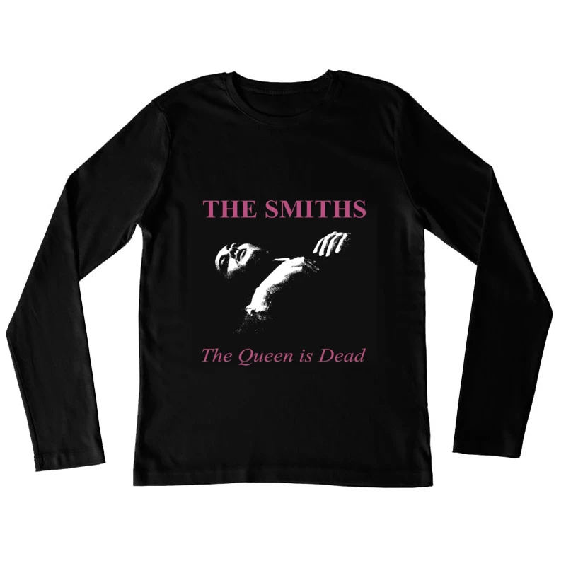 The Smiths "The Queen Is Dead" Album Cover Art Female Long Sleeve T-Shirt