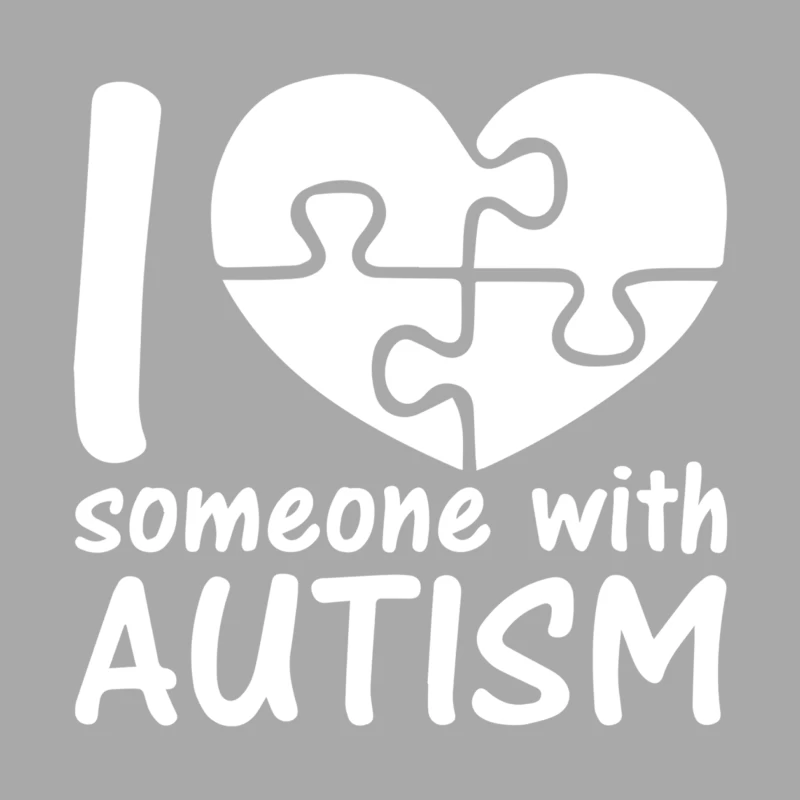 I Love Someone With Autism Female Pullover Hoodie