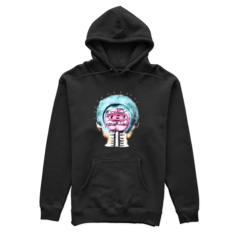 Cerveau Rétro avec Logo Femme Sweat à capuche