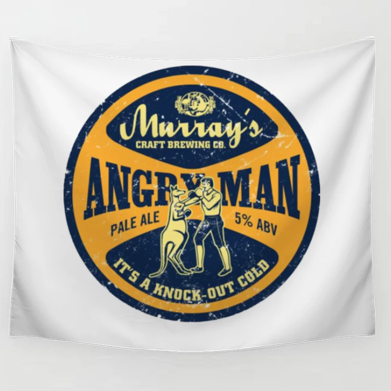 Angry Man Pale Ale Tapestry
