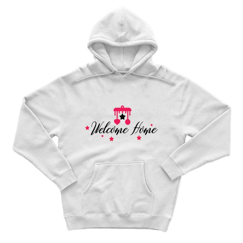 Mobile rouge avec étoiles décoratives Homme Sweat à capuche