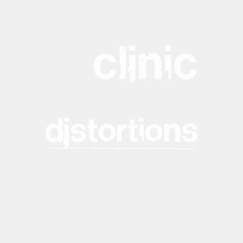 Clinic  Distortions Male Tank Top
