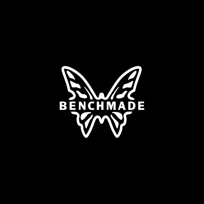 Benchmade Butterfly Logo Design Travel Mug