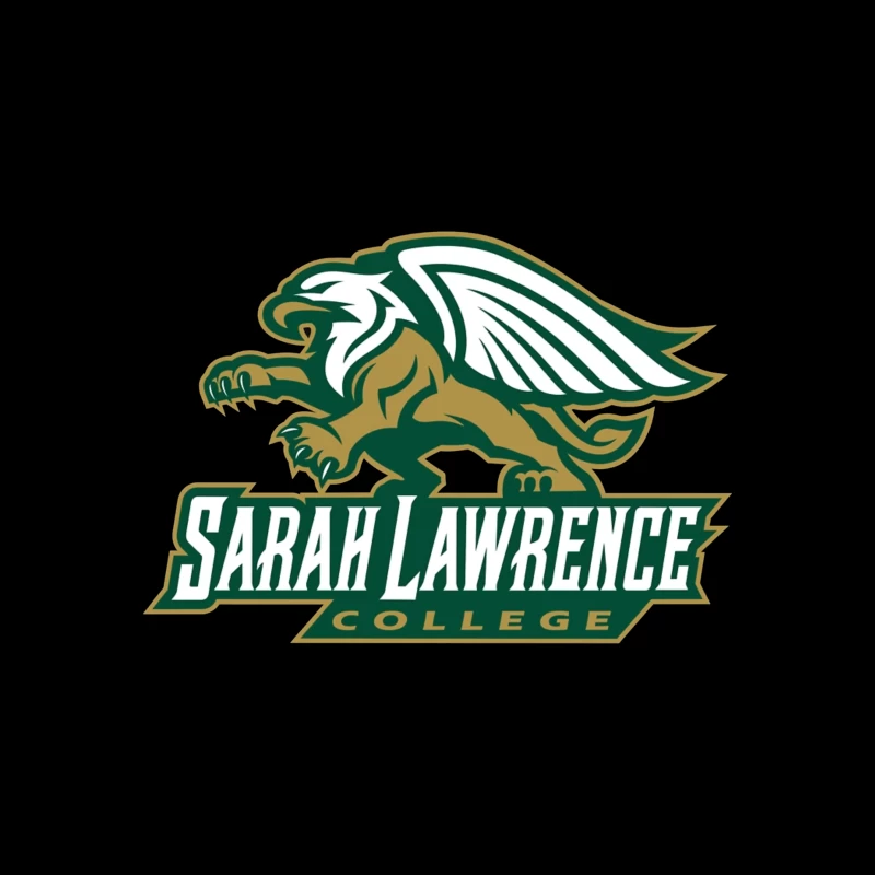 Sarah Lawrence College Griffin Athletic Logo Tapestry