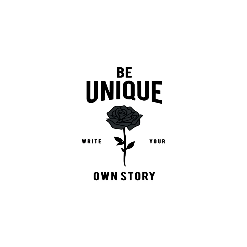 Be Unique - Write Your Own Story Desk Mat
