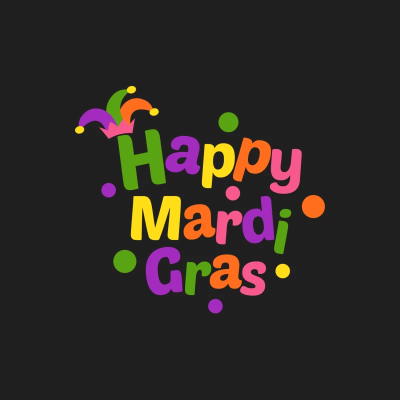 Célébration colorée de Mardi Gras Homme Débardeur