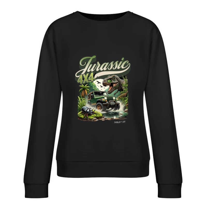 Expédition 4x4 Jurassique Femme Sweat-shirt à enfiler