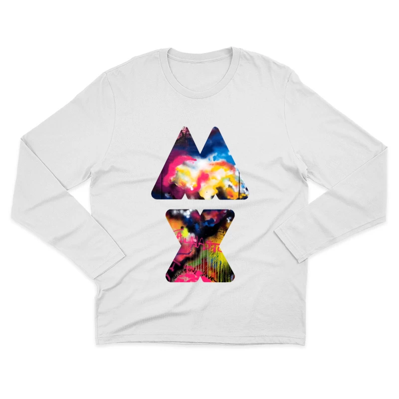 Coldplay MX Logo Male Long Sleeve T-Shirt