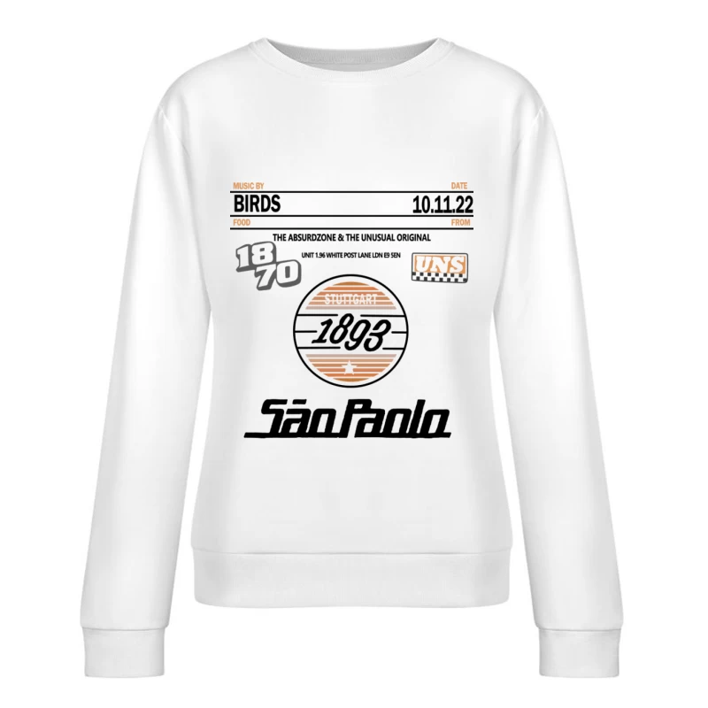 Fußball-Tribute-Stuttgart-Sãopaolo Damen Pullover Sweatshirt