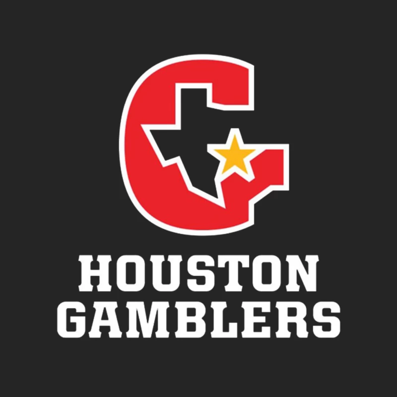 houston gamblers Male Pullover Sweatshirt