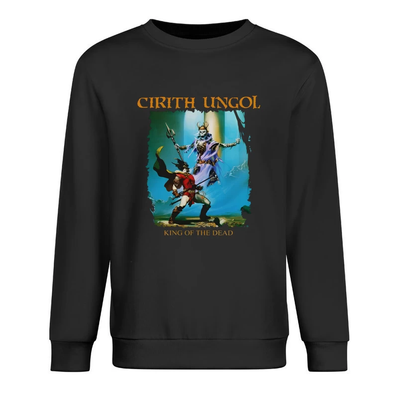 Cirith Ungol King Of The Dead Vintage Male Pullover Sweatshirt