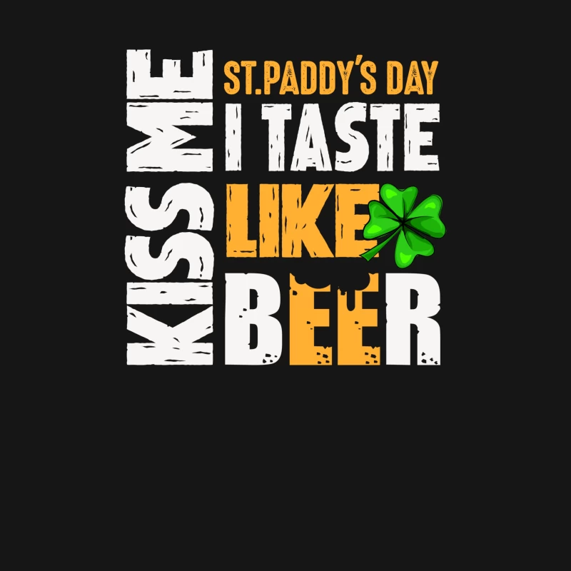 T-shirt Saint Patrick amusant avec trèfle Homme Manches Longues T-Shirt