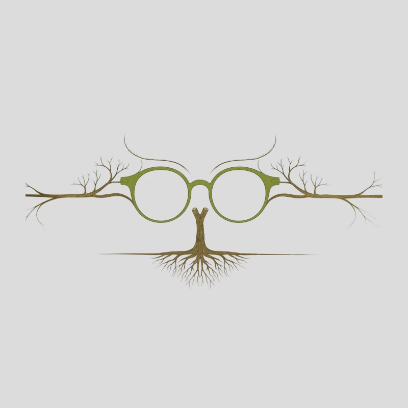 Natural Vision: Tree-Inspired Optical Illusion Baseball Cap