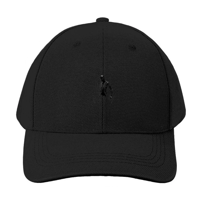 Minimalist Black Suit Spider-Man Symbiote Design Baseball Cap