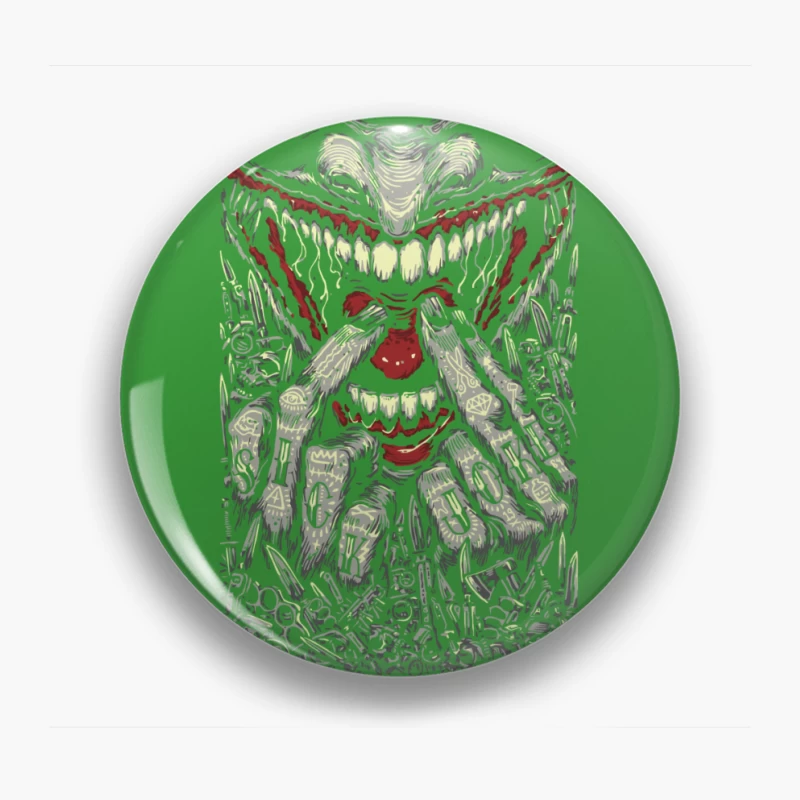 Awesome joker tooth Pin