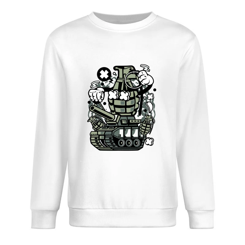 Grenade sur chenilles Homme Sweat-shirt à enfiler